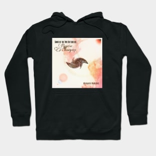 Dance of the Two Butterflies Reprise Album Cover Art Minimalist Square Designs Marako + Marcus The Anjo Project Band Hoodie